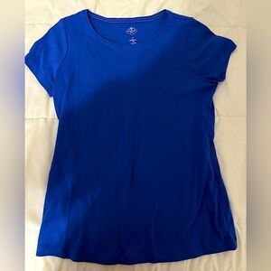 Women's Blue fitted T-Shirt